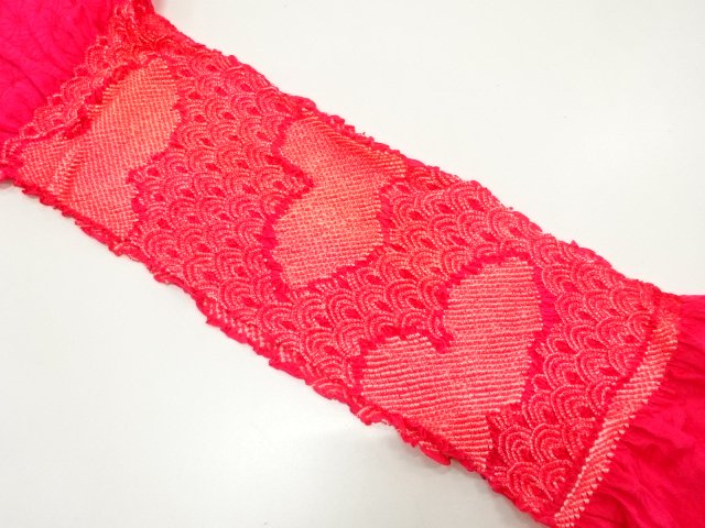 JAPANESE KIMONO / SHIBORI OBIAGE